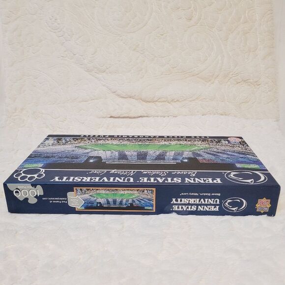 Penn State Beaver Stadium Nittany Lions Football 1000 Piece Panoramic Puzzle New - Picture 5 of 9